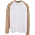 Urban Classics Organic Oversized Raglan T-shirt Med Lange ærmer