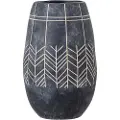 Bloomingville - Dekorationvase Mahi - Sort - Urtepotteskjulere & vaser - - Homeroom