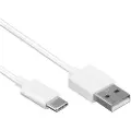 Mtp Products USB-C 3.1 til USB-A 2.0 han-kabel - 2 m - hvid