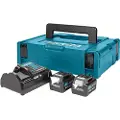 Makita 197641-2 2x Bl1041b + Dc10sb Oplader Og Batteri