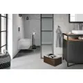 Zack Toiletbutler CARVO 72 cm, sort, rustfrit stål,