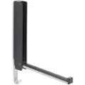 Blomus - Udklappelig Vægknage Lanca 25,5 cm - Sort - Tøjopbevaring - - Homeroom