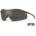 Wiley x Vapor Tan Frame, Grey/Clear