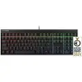 Cherry MX 2.0S - MX Brown - Gaming Tastatur - Nordisk - Sort