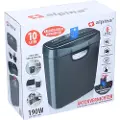 Alpina Dokumentmaskine / papirmaskine / makulator til hjem og kontor 190W
