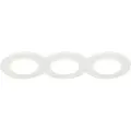 QAZQA Sæt med 3 indbyggede spots hvide inkl. LED 3000K 4W IP65 - Blanca