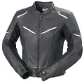 FASTWAY Sport Women 191 Læderkombijakke sort 40