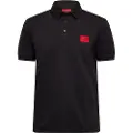 Hugo Boss HUGOtil mænd. 50466202 Dereso polo shirt sort (XL), Casual, Bomuld, Korte ærmer