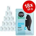 Cosma Blandet prøvepakke: Cosma Nature portionsposer - 36 x 50 g