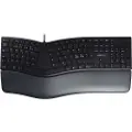 Cherry Kc 4500 Ergo Tastatur Universel Usb Qwerty Nordisk Sort Ledningsført Nordisk
