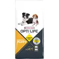 Versele-Laga Økonomipakke: Opti Life-pakke 2 x 12,5 kg - Hvalp Medium