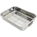 Kitchencraft Rustfrit Stål Stegepande 38x27.5 Cm
