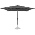 Vonroc Premium Stangparasol Rosolina 280x280cm - inkl. overtræk - vierkantet | Grå