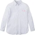 Tom Tailor 1030700 Striped Skjorte Med Lange ærmer