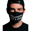 DYEDBRO Mtbiking Is Not A Crime Ansigtsmaske