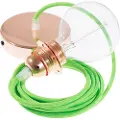 Creative Cables Rf06 50 Cm Hængende Lampe Pendel Til Lampeskærm