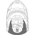 AGV Sportmodular Kindpuder