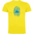 Kruskis Motorbiker Fingerprint T-shirt Med Korte ærmer