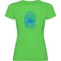 Kruskis Motorbiker Fingerprint T-shirt Med Korte ærmer