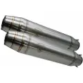 Gpr Exhaust Systems Deeptone Inox Cafè Racer With Db Killer Ikke-godkendt Lyddæmper
