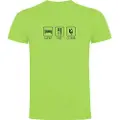 Kruskis Sleep Eat And Climb T-shirt Med Korte ærmer
