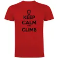 Kruskis Keep Calm And Climb T-shirt Med Korte ærmer
