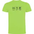 Kruskis Sleep Eat And Trek T-shirt Med Korte ærmer