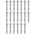 Fixe Ankerplade 1 M12 + Parabolt M12x110 Mm Pakke 316l 316l 20 Enheder