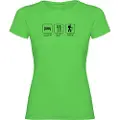 Kruskis Sleep Eat And Trek T-shirt Med Korte ærmer