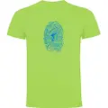 Kruskis Skier Fingerprint T-shirt Med Korte ærmer