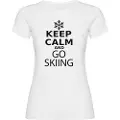 Kruskis Keep Calm And Go Skiing T-shirt Med Korte ærmer