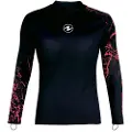 Aqua Lung Top Ceramiqskin Dame Rash Guard Med Lange ærmer