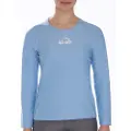 IQ-UV Uv Aqua Dame Rash Guard Med Lange ærmer