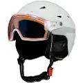 Cairn Maverick Evolight skihjelm med visir, hvid