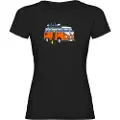 Kruskis Hippie Van Snowboard T-shirt Med Korte ærmer
