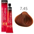 L'Oréal LOreal-Professionnel-Paris Haarfarver-og-nuancer MajirelMajirouge No. 7.45 Mellemblond intensiv kobber mahogni Rubilane 50 ml (2.980,00 kr / 1 l)