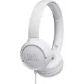 JBL Tune 500 PureBass On-Ear Høretelefoner - Hvid