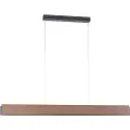 Paul Neuhaus Pendellampe brun 121 cm inkl. LED med fjernbetjening - Ajdin