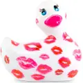 Big Teaze Toys My Duckie Romance 2.0 - vandtæt klitoris vibrator (hvid-pink)