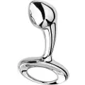 NJOY S - lille metal anal plug (sølv)