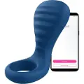 Ohmibod Bluemotion Nex 3 - smart, vibrerende penisring (blå)