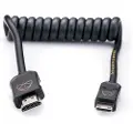 Atomos Mini Hdmi To Full Hdmi Coiled 30cm 0.3m. Hdmi Sort