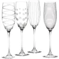 MIKASA Sæt Med 4 Champagneglas