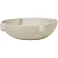 Ferm Living Lysestage BOWL 27 cm, sand, stentøj, fast LIVING