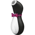 Satisfyer Penguin - genopladelig, vandtæt klitoris-stimulator (sort/hvid)