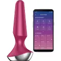 Satisfyer Plug-ilicious 2 - smart anal vibrator (rød)