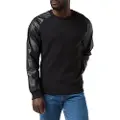 Urban Classics Raglan Leather Imitation Crew T-shirt