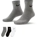 Nike Everyday Lightweight-ankeltræningsstrømper (3 par) - multifarvet