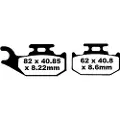 EBC Fa-tt Series Carbon Fiber Fa414tt Bremseklodser