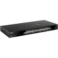 D-Link Dgs-1520-28 Netværksswitch Administreret L3 10g Ethernet (100/1000/10000) 1u Sort